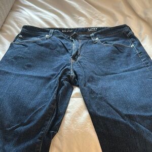 Big Star Men's Blue Jeans 35x32L